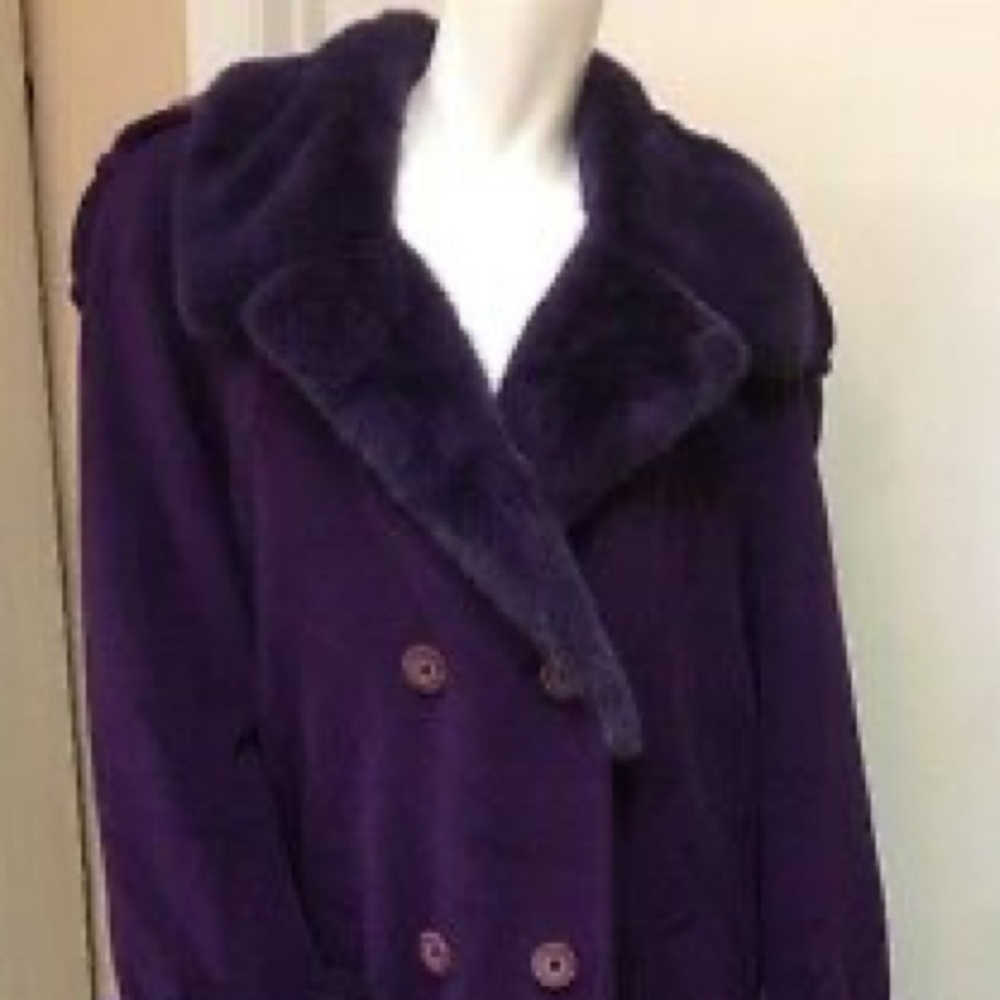 COPY - Bisang Couture Mink Cuffs & Collar Cashmere Coat